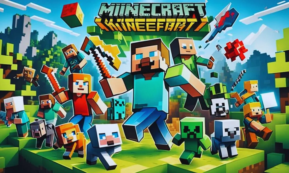 Minecraft (2009) game icons banners