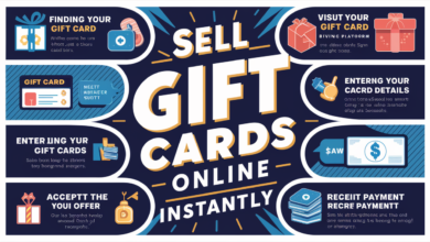 sell gift cards online instantly​